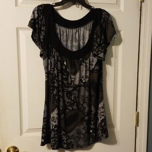 American City Wear silk top